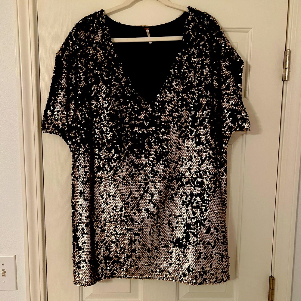 Free People sequin dress